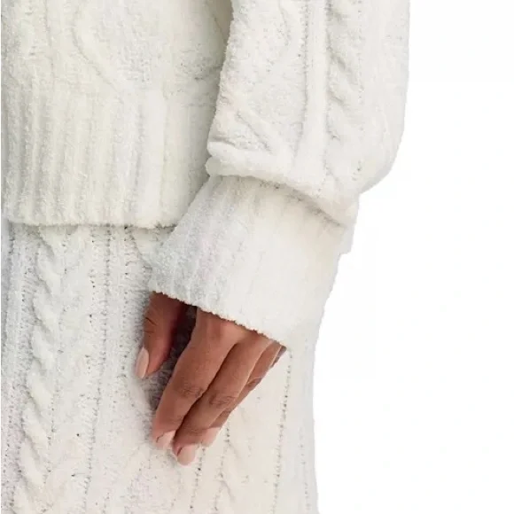 NWT: PJ Salvage Chenille Cable Knit Sweater & Pants Lounge Set. XS - Picture 9 of 12